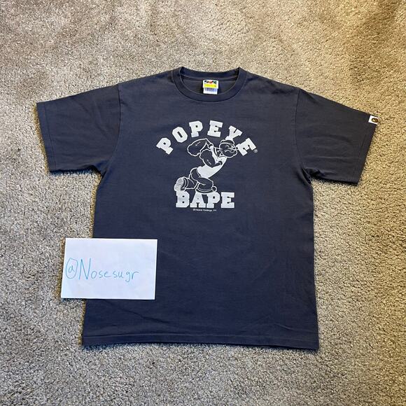Authentic Bape x Popeyes Tee L - Picture 1 of 8